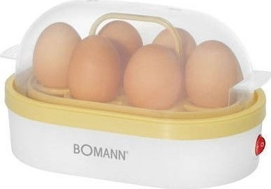 Bomann EK 5022 138-0211 Egg Cooker 6 Positions 400W Silver