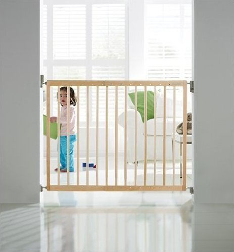 Munchkin Foldable Security Door with Screws, βιδωτό, βιδωτο made of Wood in Beige Color 106εκ. 1pcs