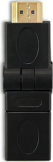 Qoltec Convertor HDMI Masculin în HDMI Feminin 1 Bucată 50516