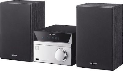 Sony Sound System 2 CMT-SBT20 12W with CD / Digital Media Player and Bluetooth Silver