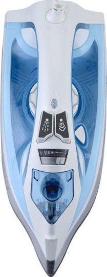 King P 733 Maxisteam Steam Iron 2600W with Ceramic Plate and Continuous Steam Supply 50g/min