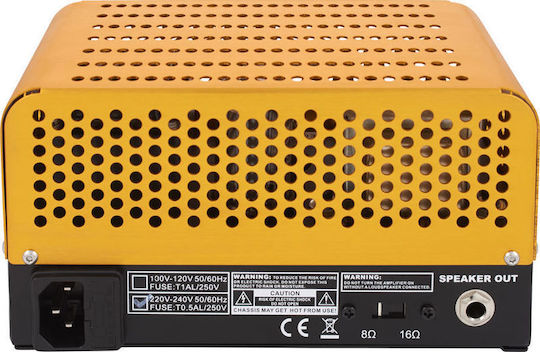 Mooer Little Monster BM Λαμπάτη Κεφαλή Ηλεκτρικής Κιθάρας 5W Κίτρινη