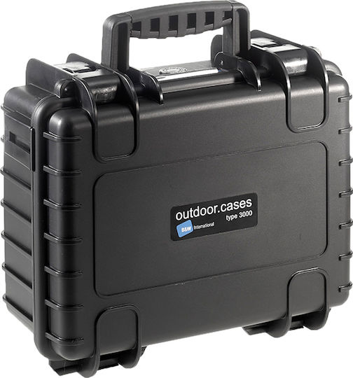 B&W International Type 3000 Camera Bag Hard Case for Camera Black
