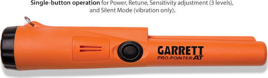 Garrett Pro-Pointer AT Ανιχνευτής Μετάλλων Εδάφους με Αδιάβροχο Πηνίο