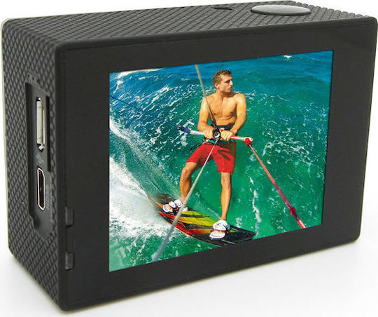 EasyPix GoXtreme Vision 4K 64GB Action-Kamera 4K Ultra HD Unterwasser (mit Gehäuse) und Wi-Fi Silber