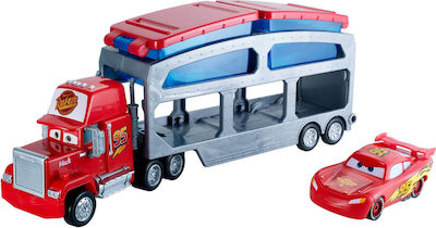 Mattel Color Changers Ice Racers, Mack Dip & Dunk Trailer Truck with Set Disney Cars for 4++ Years CKD34