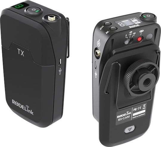 Rode Rodelink Filmmaker Kit Seturi Wireless Condensator (Diafragmă Mică) Microfon Pandantiv, Clip On, Curea pentru Cameră