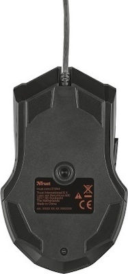 Trust GXT 101 Gav RGB Геймърска Мишка 4800 DPI Черен