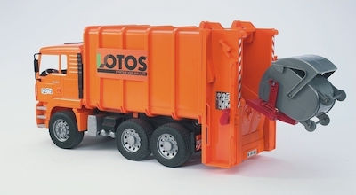 Bruder Απορριμματοφόρο Man Πορτοκαλί - Skroutz.gr