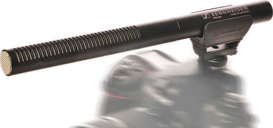 Sennheiser MKE 600 Condenser (Small Diaphragm) Microphone Shock Mounted for Camera