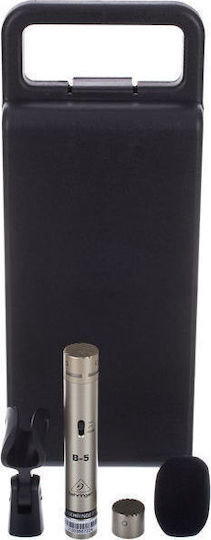 Behringer B 5 Πυκνωτικό Μικρόφωνο XLR Shock Mounted για Φωνητικά σε Ασημί Χρώμα