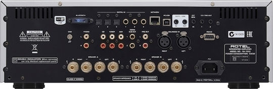 Rotel RA-1592 Integrated Hi-Fi Amplifier Stereo 200W/8Ω Black