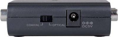 Konig CO2504 Μετατροπέας Coaxial / Toslink female σε RCA 2x female