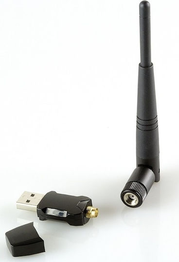 LogiLink WL0238 Αντάπτορας Δικτύου USB με Ασύρματη Σύνδεση Wi-Fi 433Mbps και Αποσπώμενη Κεραία