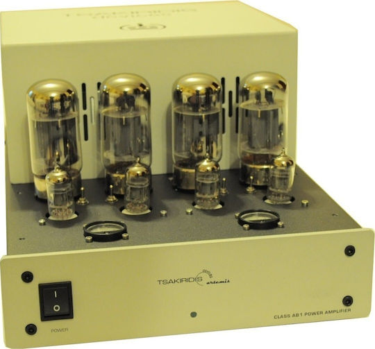 Tsakiridis Devices Artemis Plus Λαμπάτος Τελικός Ενισχυτής Hi-Fi Mono 35W/8Ω Ασημί