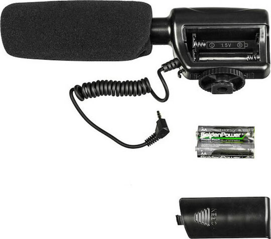 Genesis ST-02 Μικρόφωνο 3.5mm Clip On για Κάμερα