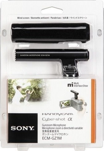 Sony ECM-GZ1M Πυκνωτικό Μικρόφωνο Shock Mounted για Κάμερα