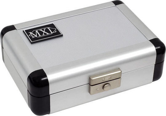 MXL 606 Condenser (Small Diaphragm) Microphone XLR Shock Mounted for Studio in Gray Color