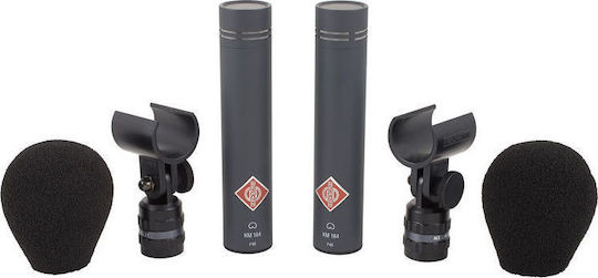 Neumann KM-184 Stereo Set Σετ Πυκνωτικό Μικρόφωνο XLR Shock Mounted για Studio