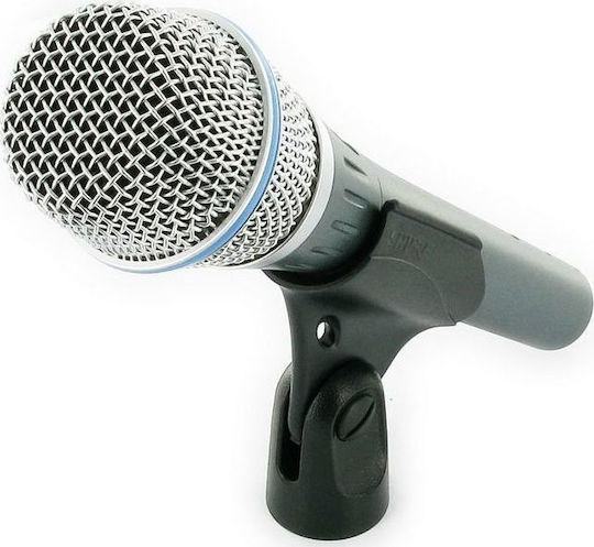 Shure Beta 87A Condenser Microphone XLR Handmade for Vocals in Gray Color