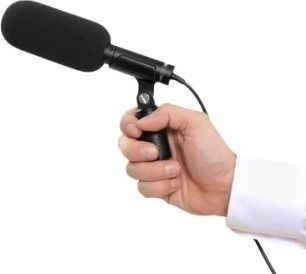 Olympus ME31 Electret Microphone 3.5mm Tabletop for Vocals