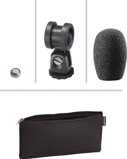 Audio Technica PRO 24 CMF Πυκνωτικό Μικρόφωνο 3.5mm Shock Mounted για Κάμερα