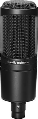 Audio Technica Πυκνωτικό Μικρόφωνο XLR AT2020 Τοποθέτηση Shock Mounted/Clip On Φωνής