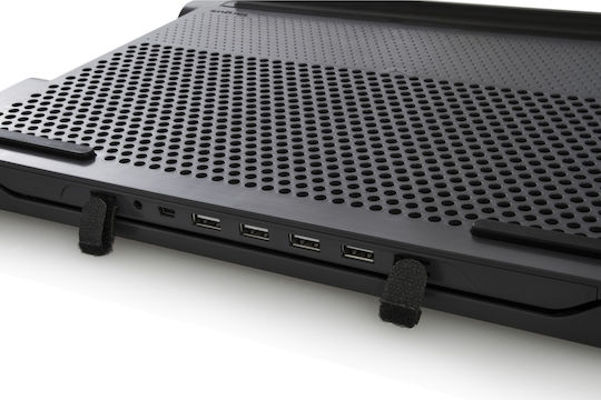 Targus Chill Mat with 4-Port 2.0 Hub Cooling Pad for Laptop up to 17" with 2 Fans