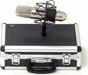 Behringer B-2 Pro Πυκνωτικό Μικρόφωνο XLR Shock Mounted για Φωνητικά σε Χρυσό Χρώμα
