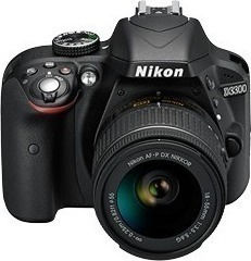 Nikon DSLR Φωτογραφική Μηχανή D3300 Kit (AF-P 18-55) Crop Frame