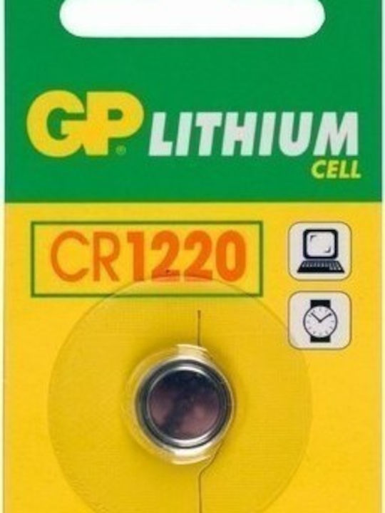 GP Batteries Lithium Cell Μπαταρία CR1220 3V 1τμχ