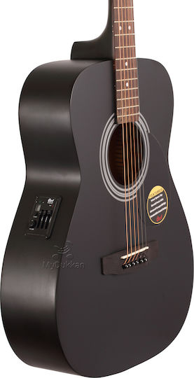 Cort AF510 BKS Acoustic Guitar Black Black Satin