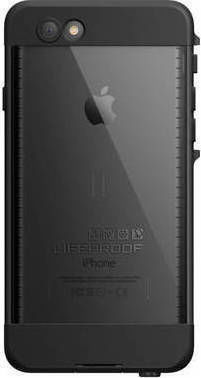 LifeProof Nuud Plastic 360 Full Cover Waterproof Black (iPhone 6)