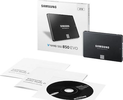 Samsung 850 Evo SSD 4.1TB τύπου 2.5'' με σύνδεση SATA III MZ-75E4T0B/EU