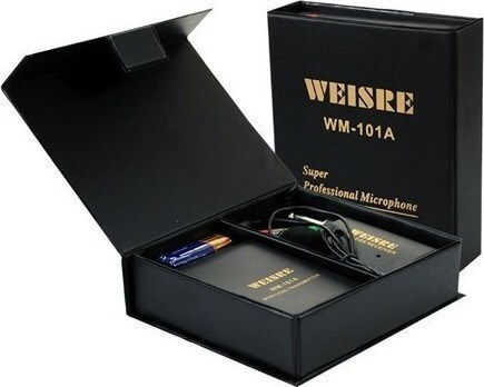 Weisre Wm-101A Δυναμικό Μικρόφωνο 3.5mm Κεφαλής, Ζώνης