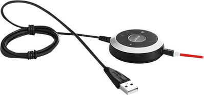 Jabra Evolve 40 MS Duo (USB) On Ear Multimedia Headphone with Microphone USB-A