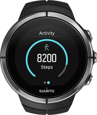 Suunto Spartan Ultra HR 50mm Smartwatch mit Pulsmesser (Schwarz)