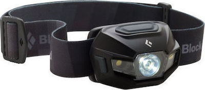 Black Diamond Rechargeable Headlamp LED Waterproof IPX4 with Maximum Brightness 130lm Revolt