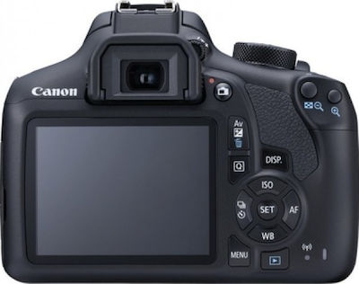 Canon DSLR Aparat foto EOS 1300D Cadru de recortare Negru