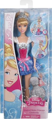 Mattel Κούκλα Disney Princess Magical Water Cinderella για 3+ Ετών