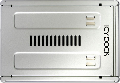 Icy Dock EZonvert PRO Enterprise Full Metal 2.5 to 3.5Inch SAS/SATA (22pin) HDD/SSD Converter/Mounting Kit for Internal 3.5Inch Drive Bay (MB982SP-1S) Ασημί MB982SP-1S