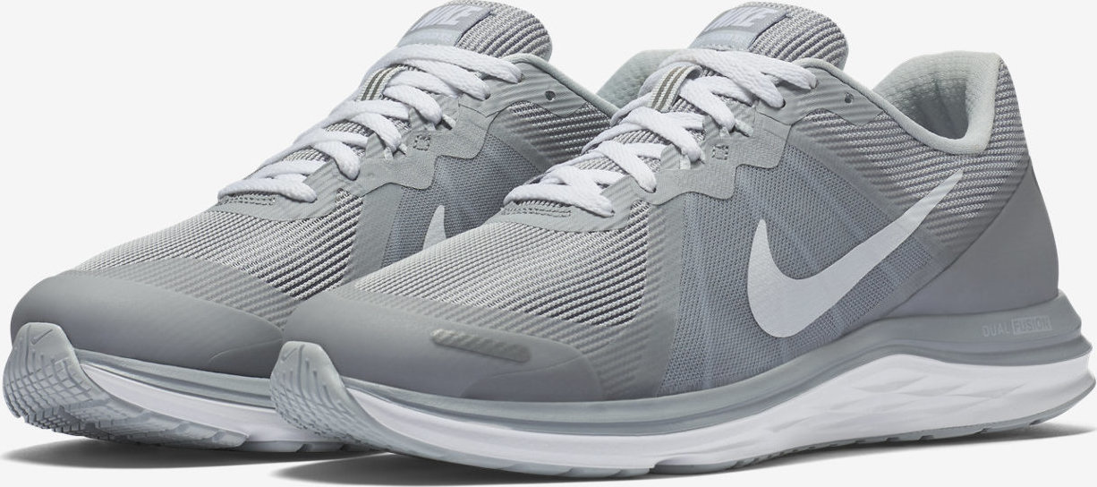 nike dual fusion x2 grey