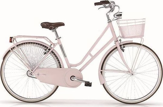 MBM Moonlight 26'' Lady 016 26" Grünes Stadtfahrrad mit Geschwindigkeiten