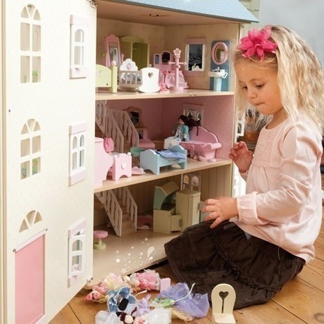 Le Toy Van Cherry Tree Hall Ξύλινο Κουκλόσπιτο 92εκ.