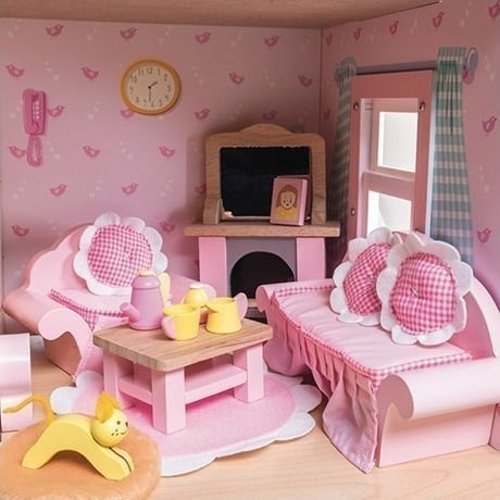 Le Toy Van Daisylane Sitting Room Furniture for Dollhouse
