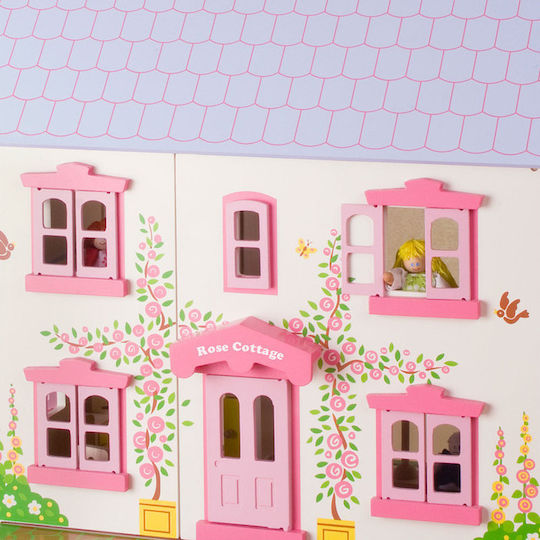Big Jigs Heritage Playset Rose Cottage Holzpuppenhaus