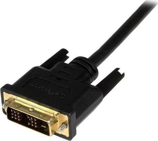 StarTech Кабел DVI-D мъжки - HDMI мъжки 1м Черен (HDCDVIMM1M)