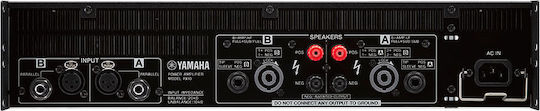 Yamaha PX10 Τελικός Ενισχυτής PA 2 Καναλιών 1200W/4Ω 1000W/8Ω PX-10