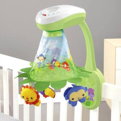 Fisher Price Μόμπιλε Κούνιας με Μουσική Rainforest Grow για Νεογέννητα
