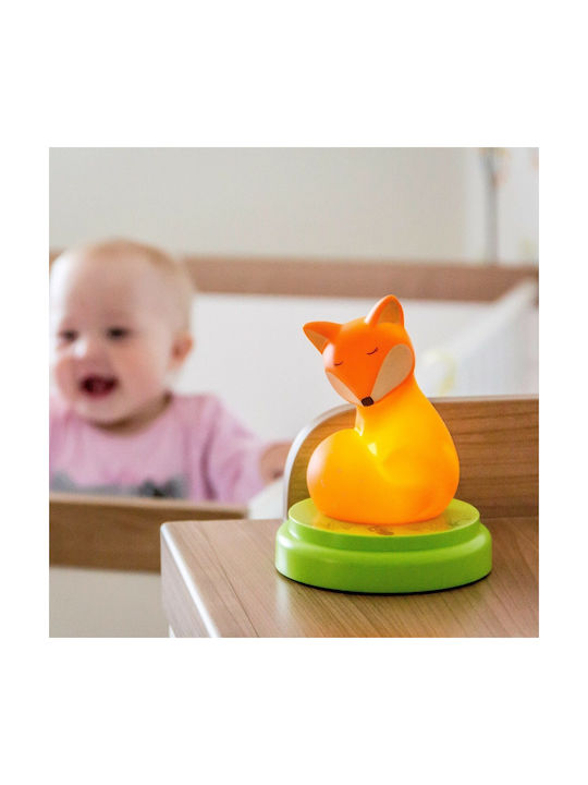 Ansmann Led Kids Decorative Lamp Fox Orange 11.8εκ.